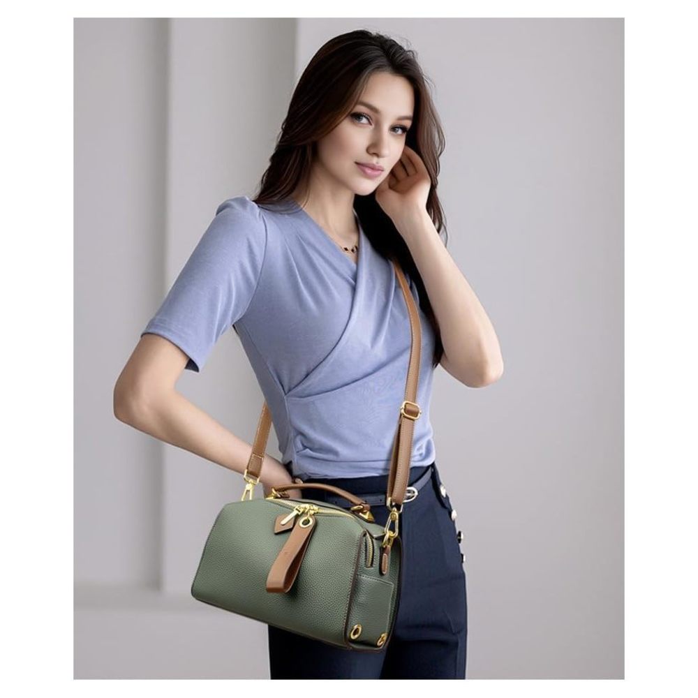 Crossbody Bags Shoulder Bags Faux Leather Handbag Dual Straps, Dual :P - Picture 8 of 9
